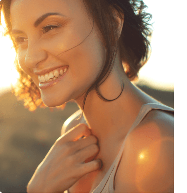 image Woman Smiling After UltraPulse CO2 laser