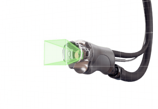 SPX-squared-laser Splendor X Patented unique square-shaped laser spot, ensuring precise, safety, consistent coverage without overlap risks.