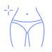 body Icon blue