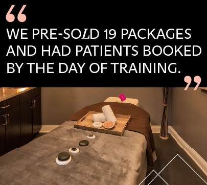 PB-00052140 Rev A-text2 mobile A quote from Julie Davis on the amount of pre-sold packages