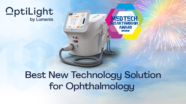 Meddtech Award Lumenis OptiLight Wins 2022 MedTech Breakthrough Award