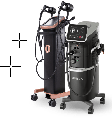 Already-own-a-lumenis-device-mobile Lumenis BeautyTech devices triLift (left) and FoLix