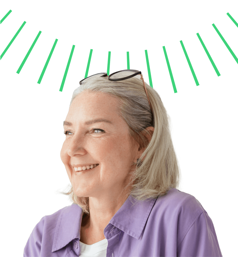 slt-mobile-hero-pic SLT + YAG LASERS banner, a smiling woman