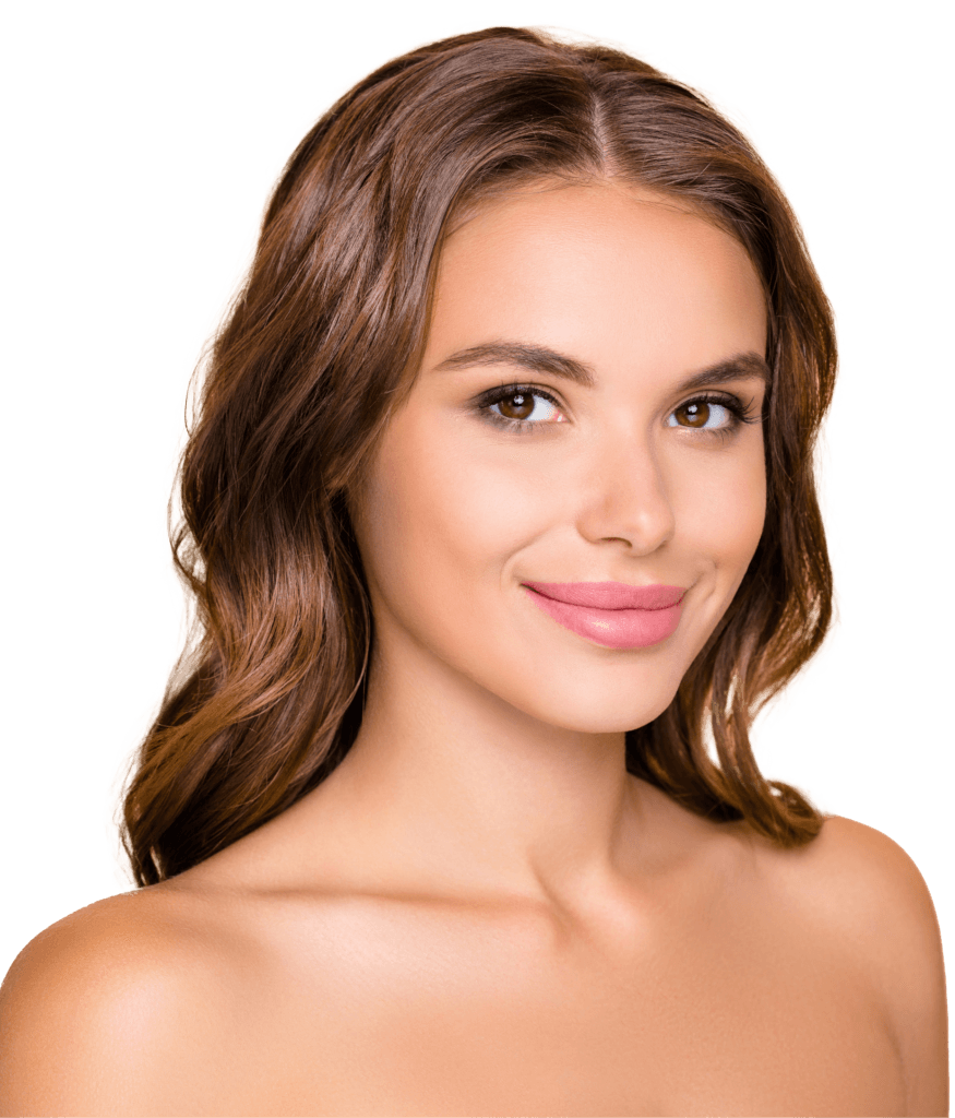 a woman after Photofabulous treatment a woman after Photofabulous treatment